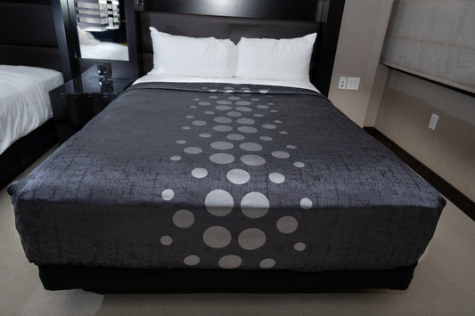 Polka Dots Dark Grey/Grey